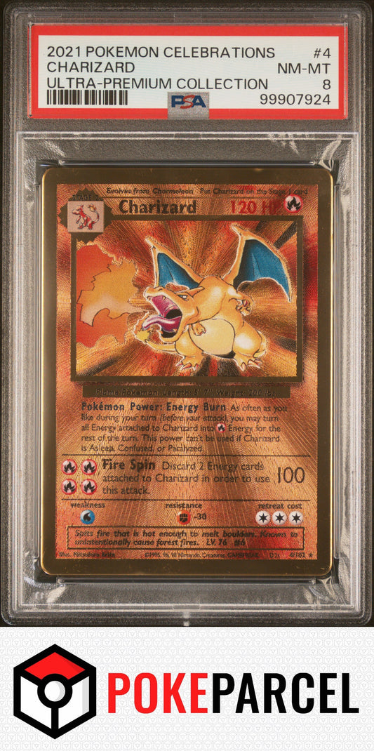 PSA 8 - 2021 Pokemon Celebrations Ultra-Premium Collection - Charizard