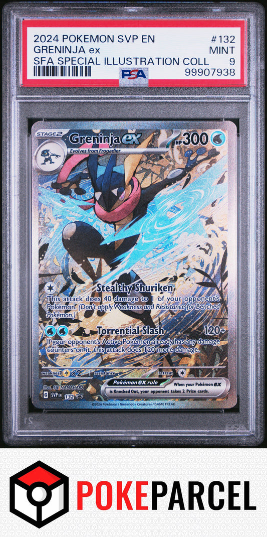 PSA 9 - 2024 Pokemon Svp En-Sv Black Star Promo - Greninja Ex