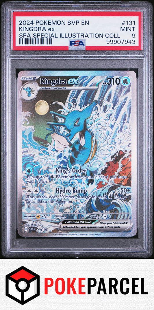 PSA 9 - 2024 Pokemon Svp En-Sv Black Star Promo - Kingdra Ex