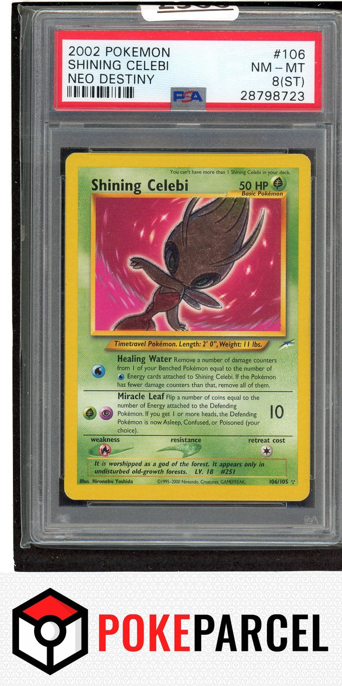 PSA 8 - 2002 Pokemon Neo Destiny - Shining Celebi